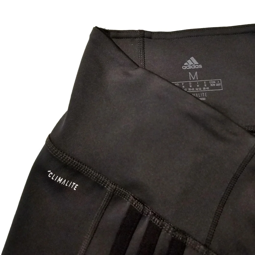 ADIDAS Dark Grey High Waisted‎ Sport Leggings Womens Medium